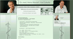 Desktop Screenshot of dr-mastall.de